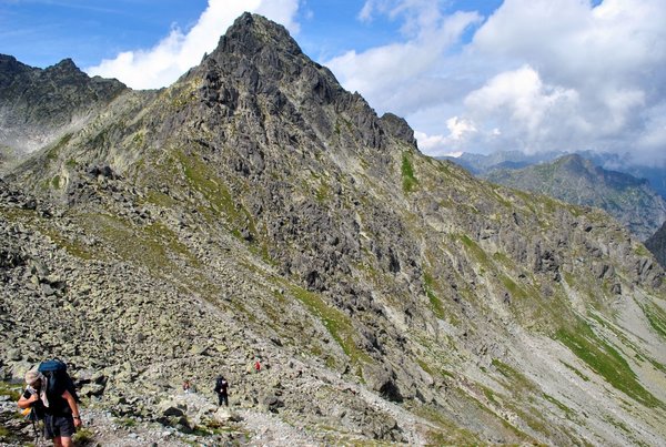 Pohľad z Poľského hrebeňa - 2200 m.n.m (august 2011)