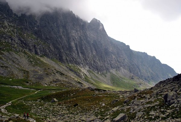 Velická dolina, smer Poľský hrebeň  (august 2011)