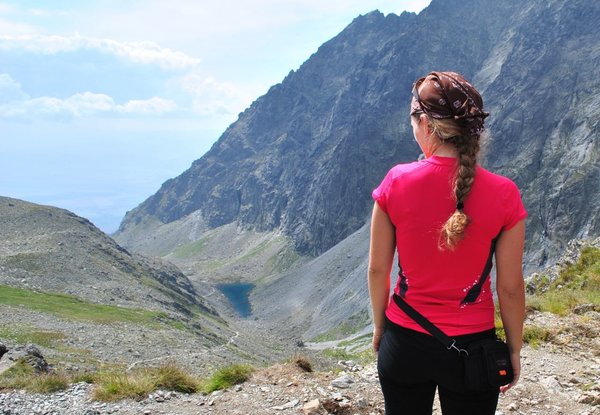 Pohľad z Poľského hrebeňa - 2200 m.n.m (august 2011)