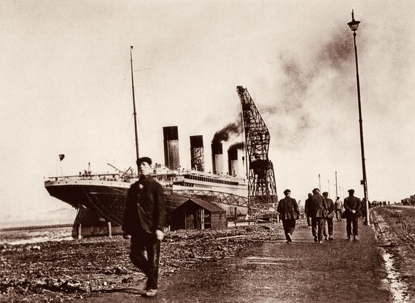 Titanic taken by John Kempster, April 1st 1912
